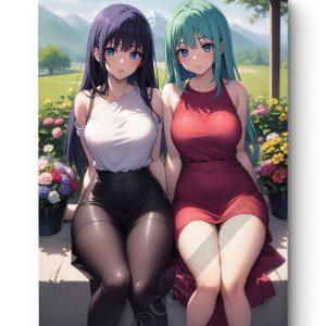 Tableau Anime - Lorelei et Estelle
