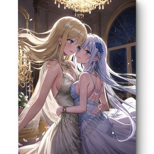 Tableau Anime - Luna & Aurora