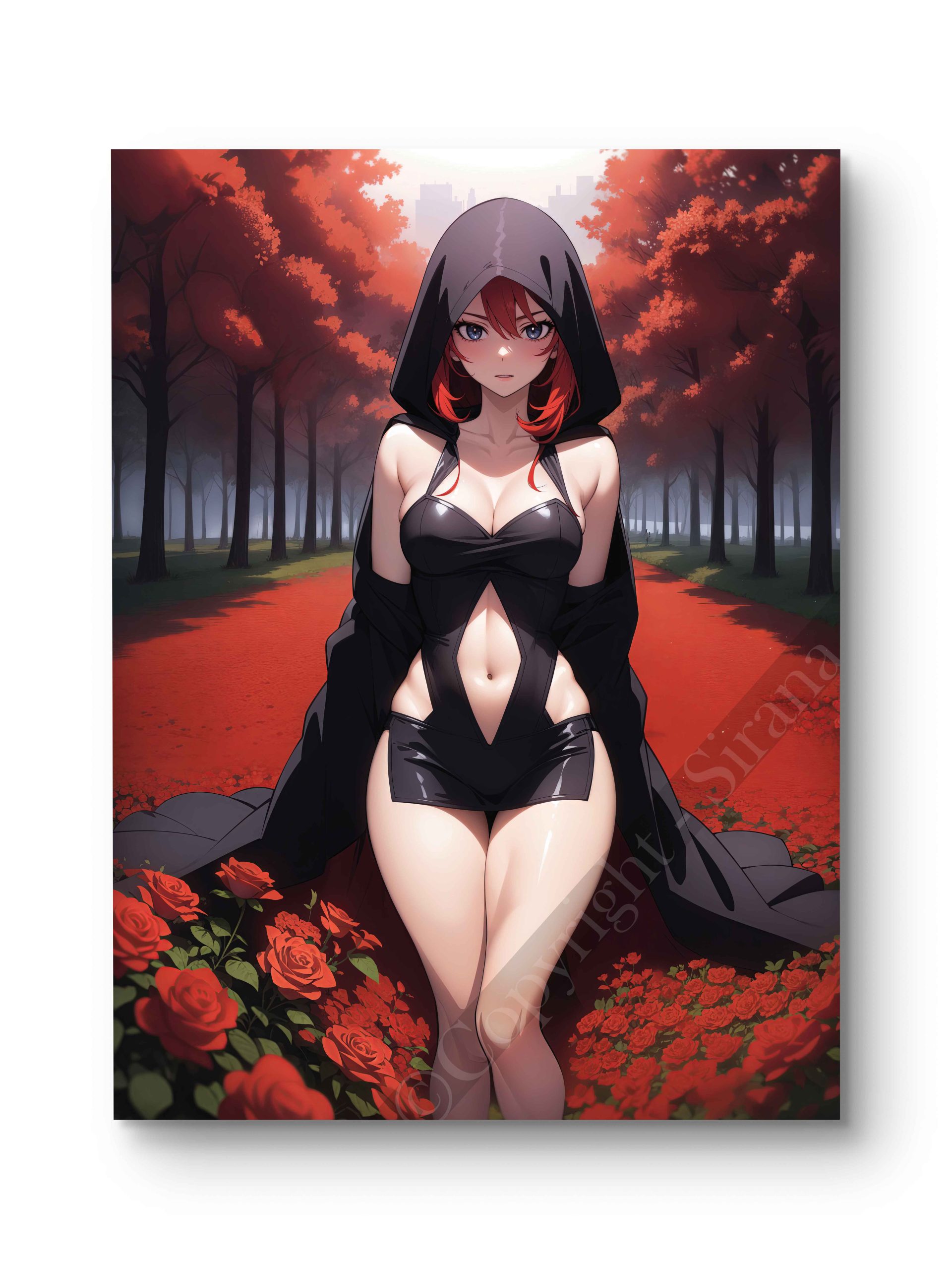 Tableau Anime - Rose
