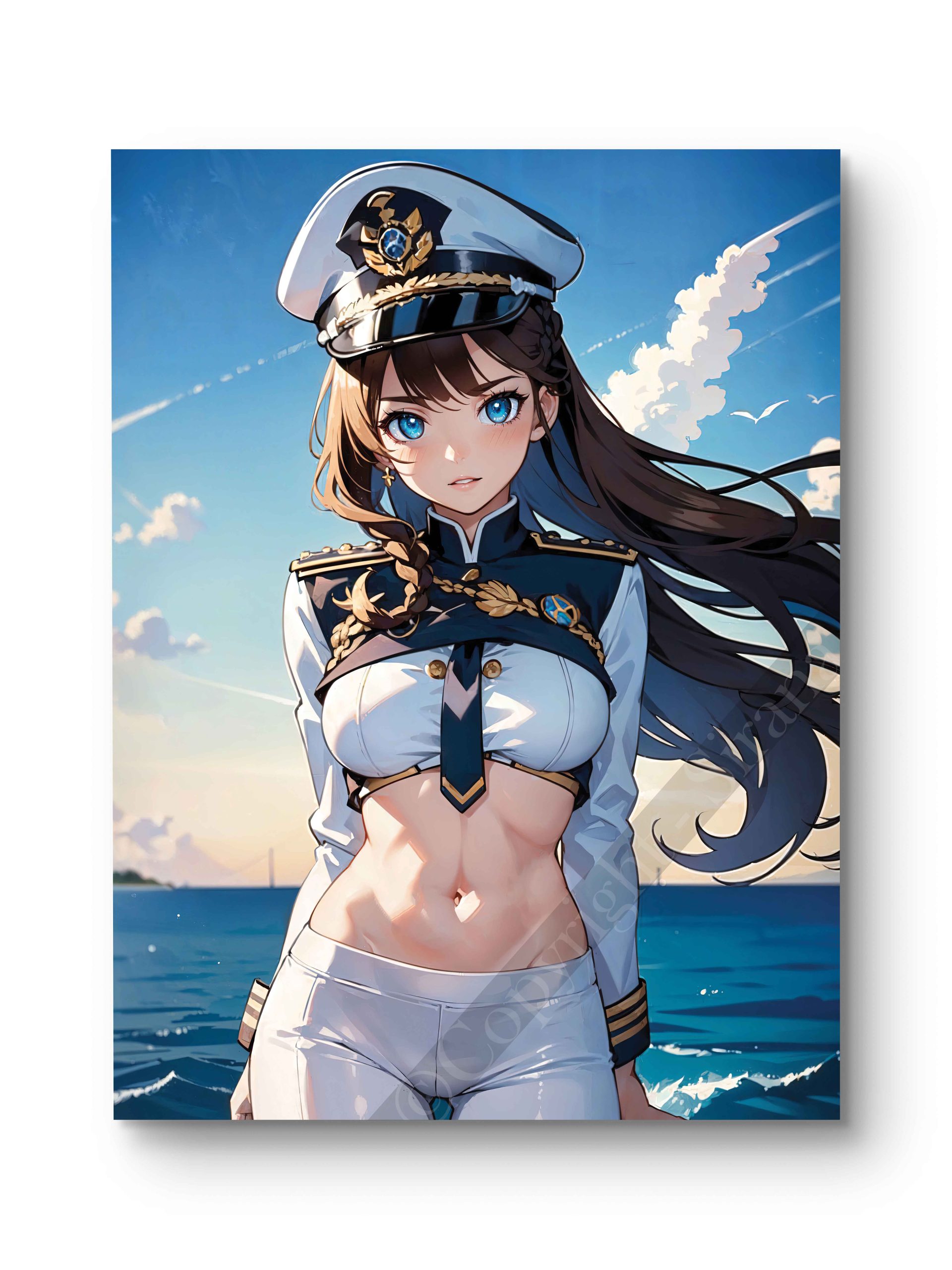 Tableau Anime - Saki
