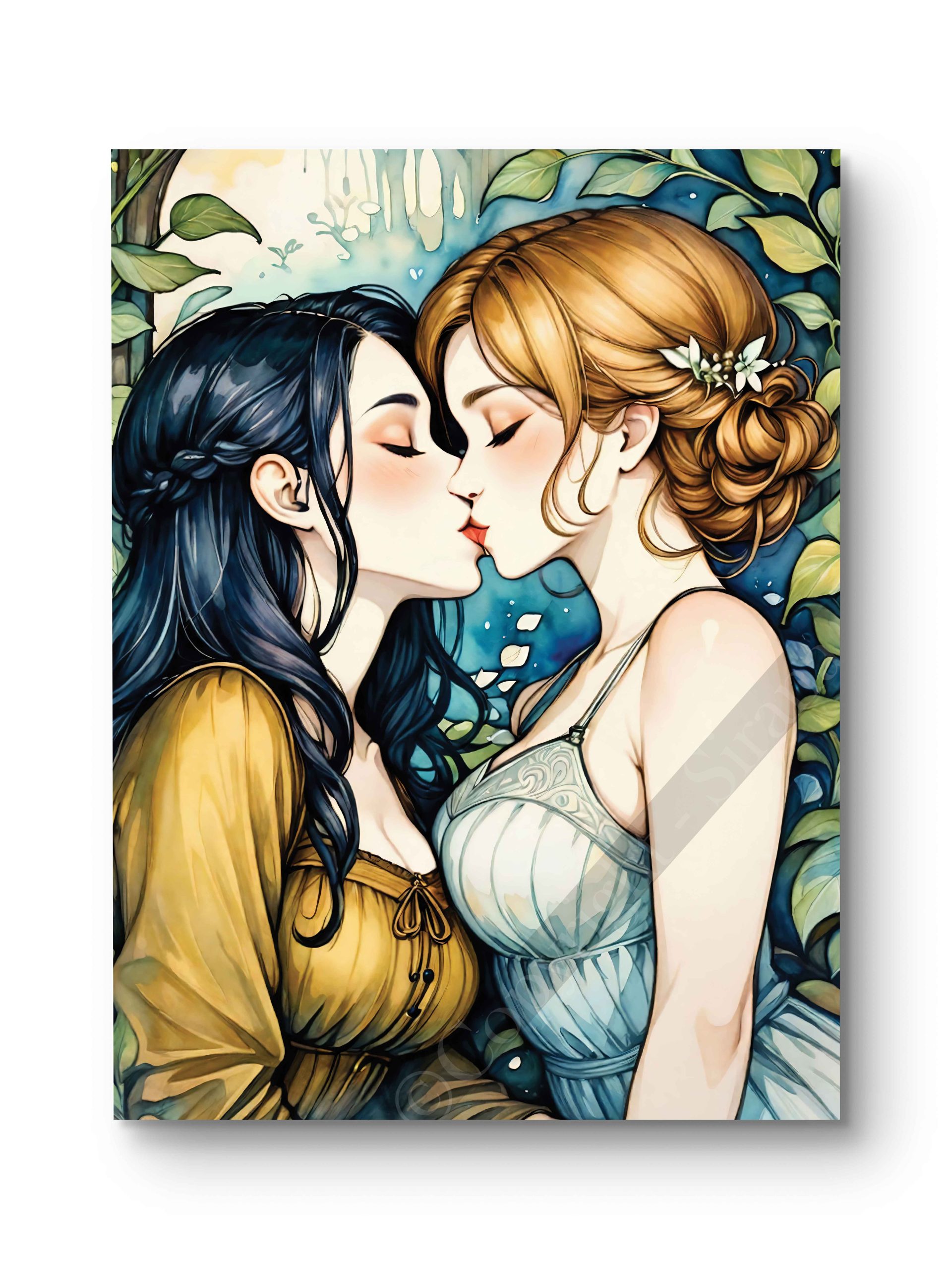 Tableau Anime - Felicity & Hana