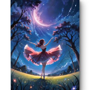 Tableau Anime - Ballerine des Étoiles