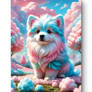 Tableau Chiot de coton