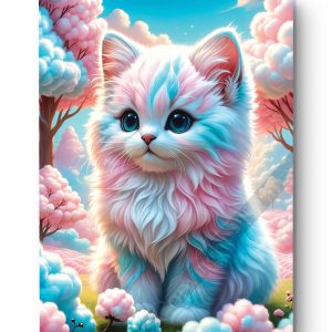Tableau Chaton de coton