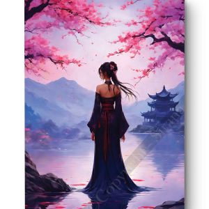 Tableau Méditation Printanière