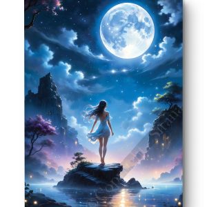 Tableau Éclat Lunaire