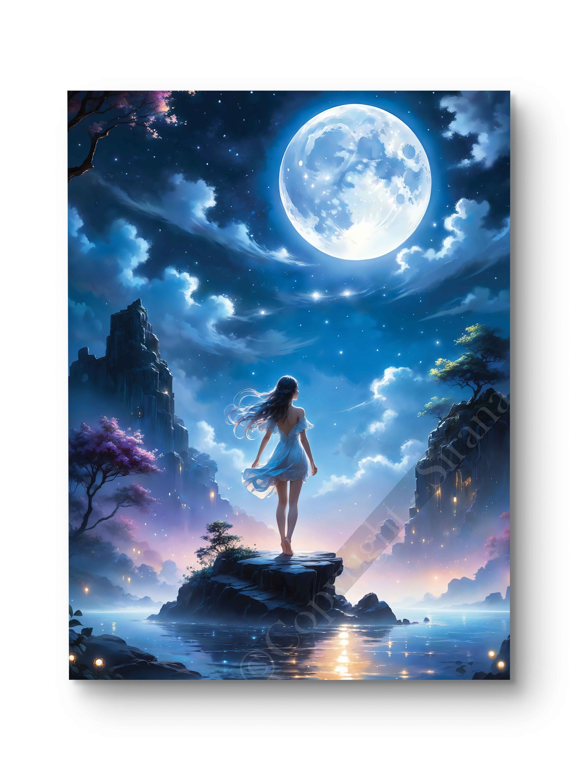 Tableau Éclat Lunaire
