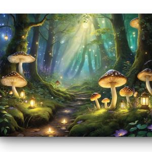 Tableau Sous-Bois Enchanté