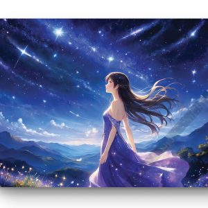 Tableau Sous le Ciel Infini