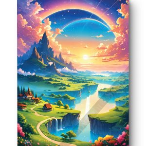 Tableau Rêve arc-en-ciel