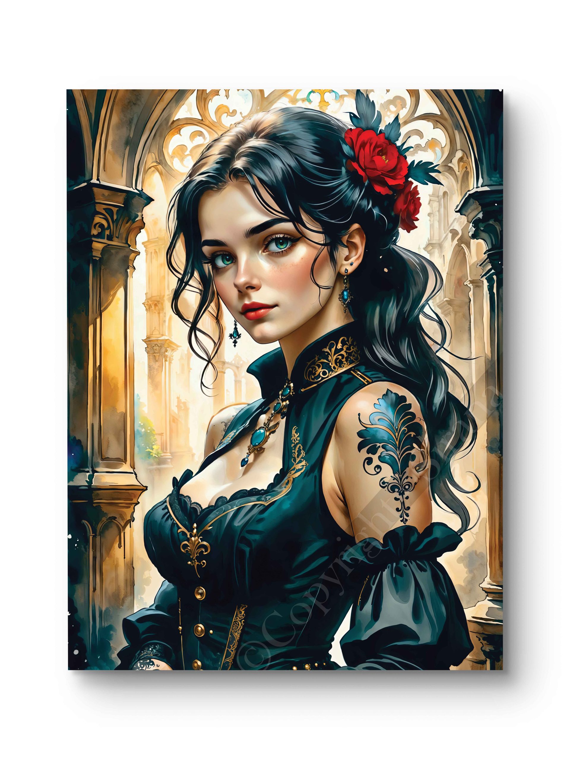 Tableau Beauté Gothique