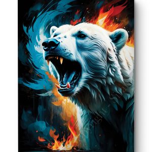 Tableau Ours blanc