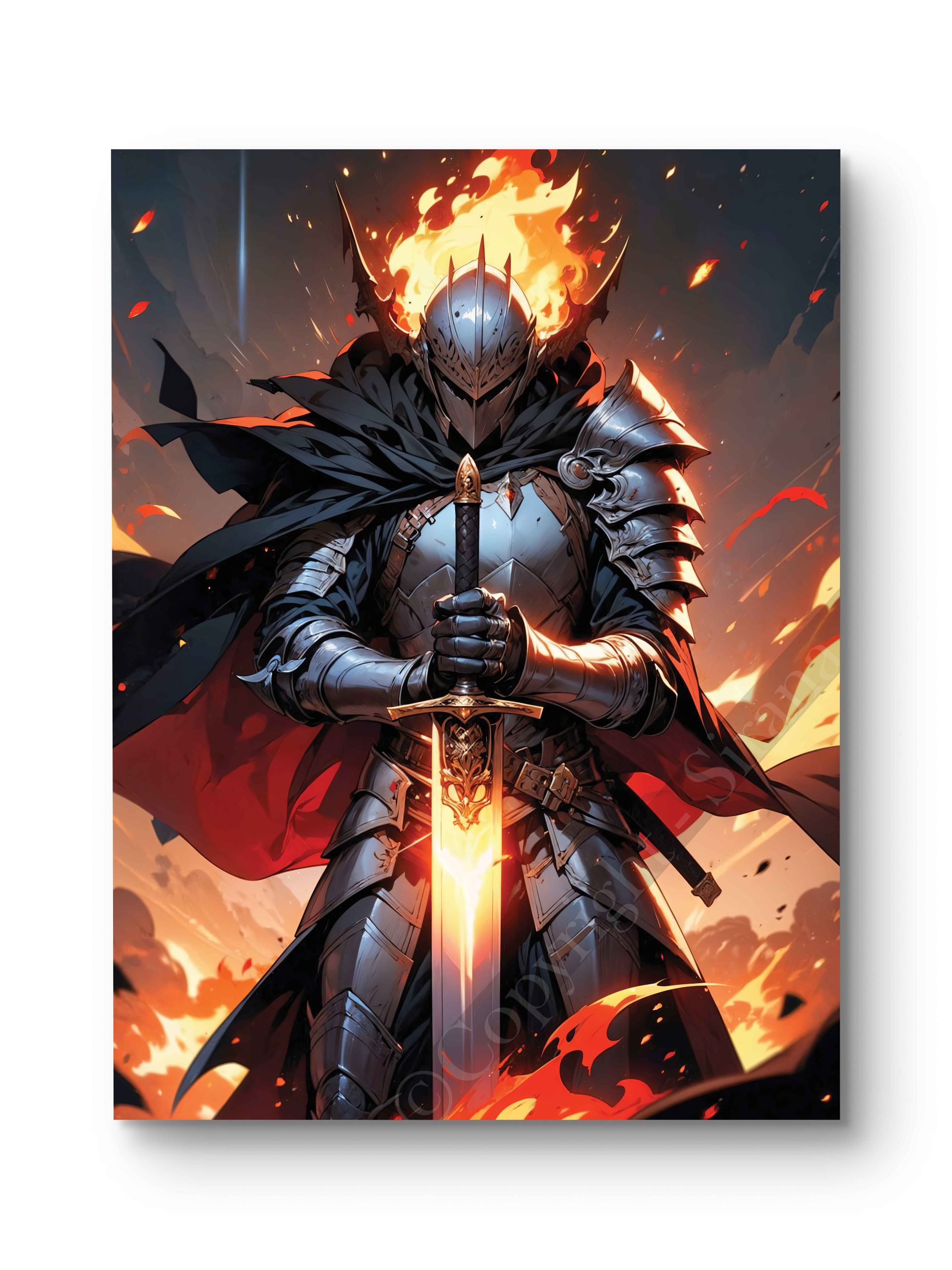 Tableau Champion des Flammes