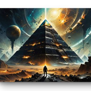 Tableau Pyramides Cosmiques