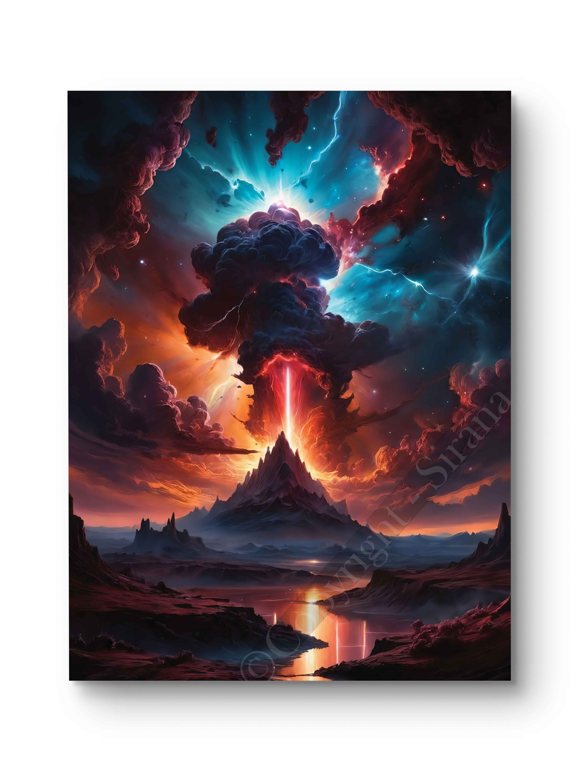 Tableau Colère de l'Espace