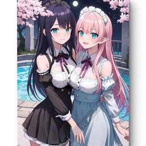 Tableau Anime - Hina & Miyu