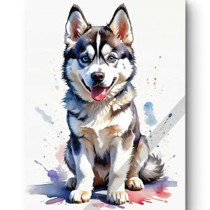Tableau Husky Sibérien