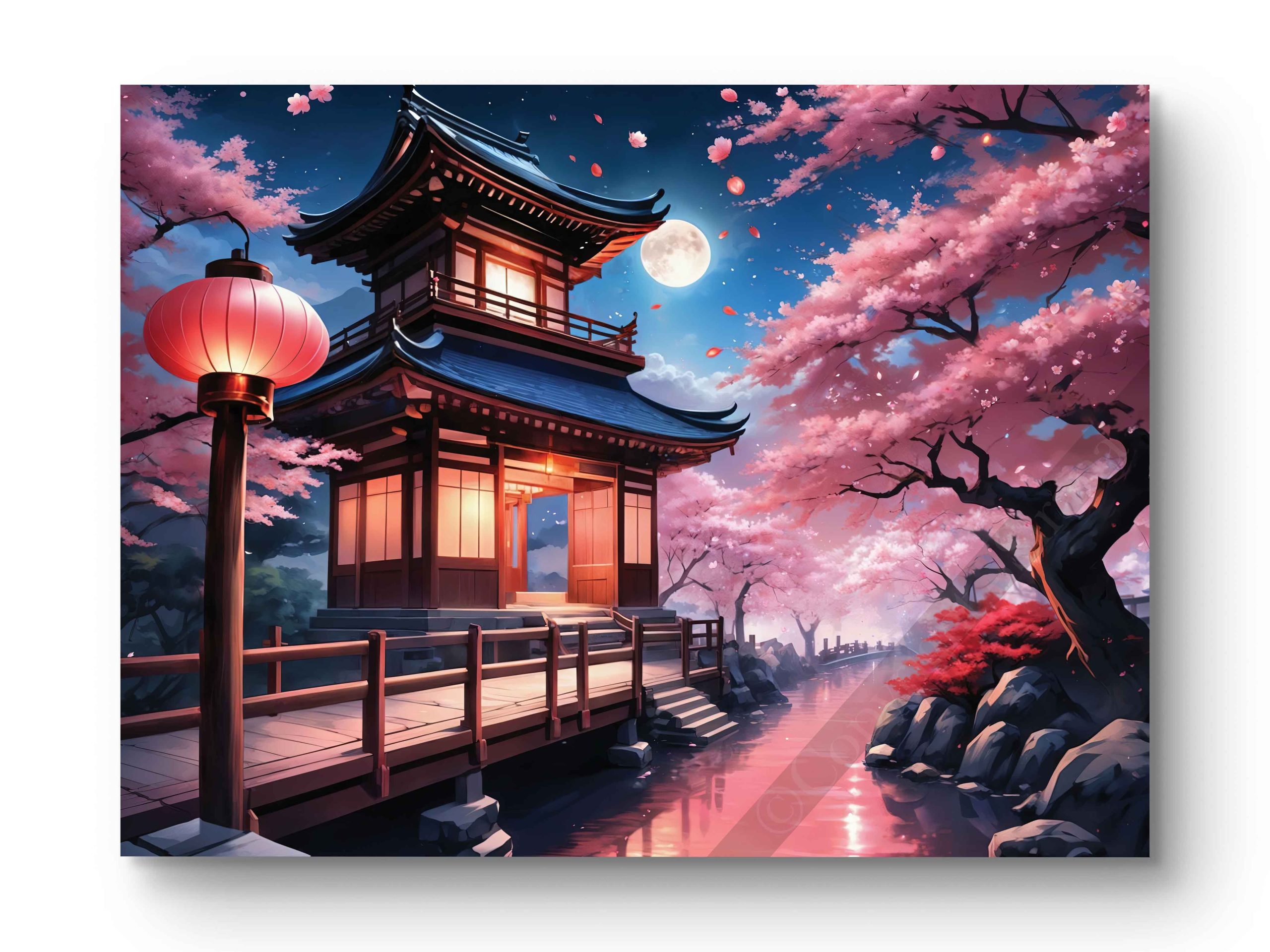 Tableau Nuit des Cerisiers