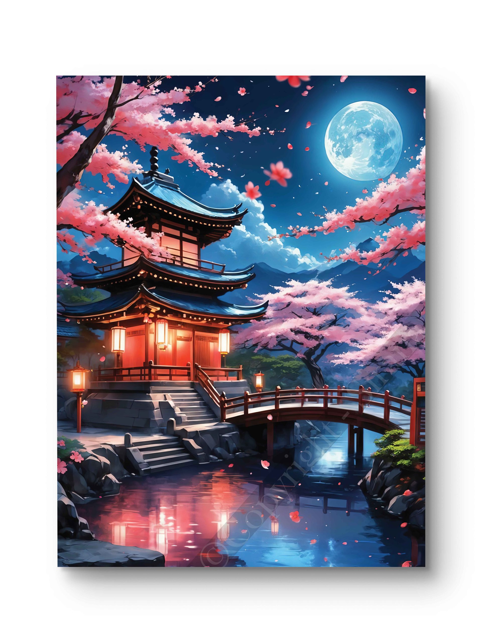 Tableau Reflets de Nuit