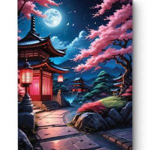 Tableau Nuit des Sakura