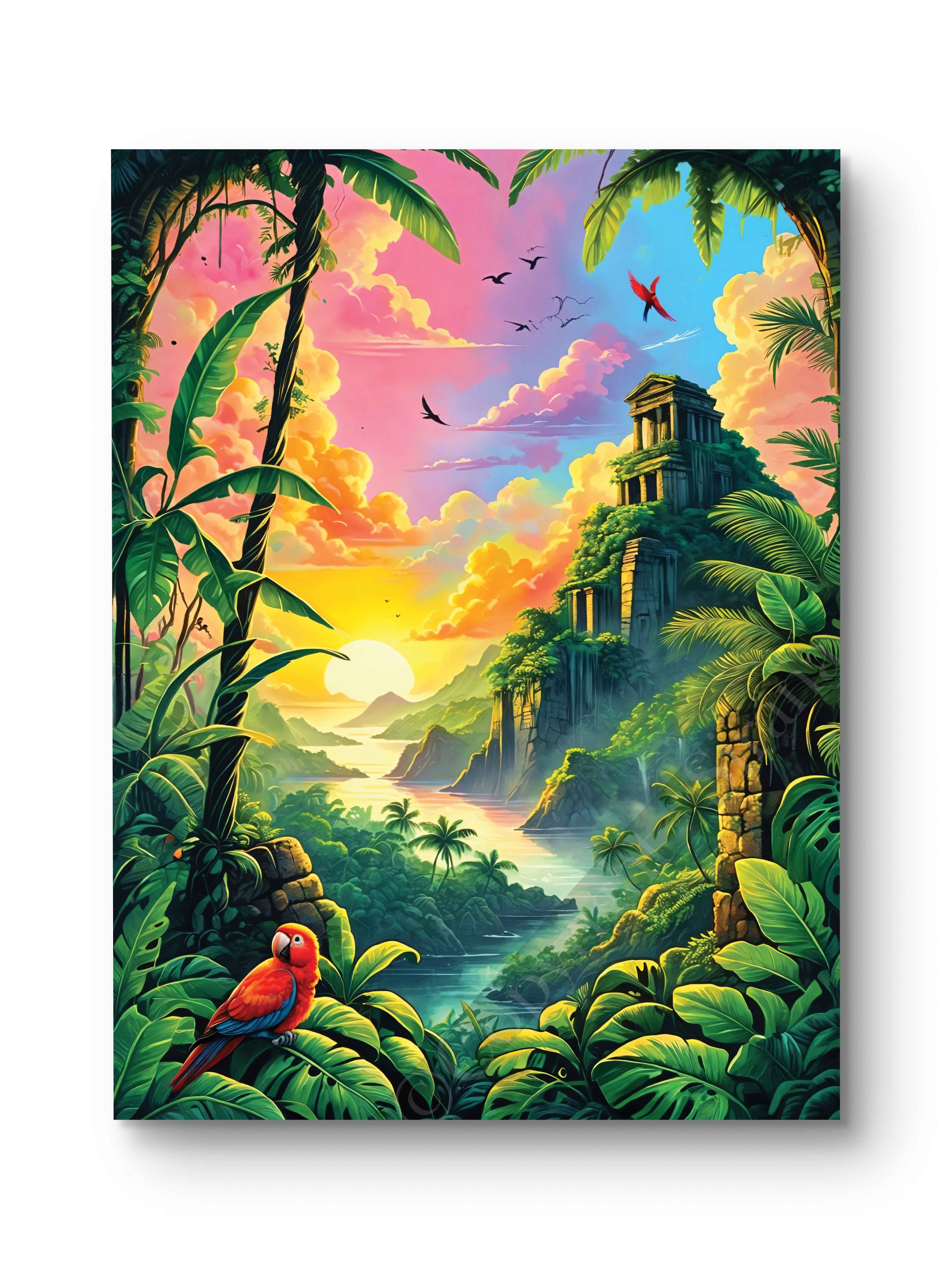 Tableau Crépuscule Sauvage