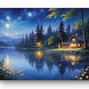 Tableau Cabane sous les Étoiles