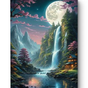 Tableau Cascade du Clair de Lune