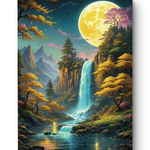 Tableau Cascade Enchantée