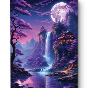 Tableau Cascade Améthyste