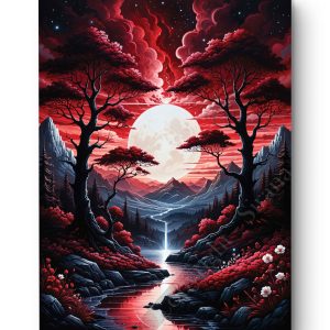 Tableau Forêt Sanguine