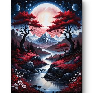 Tableau Rivière de Minuit