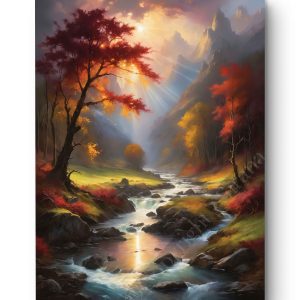 Tableau Rivière mystique