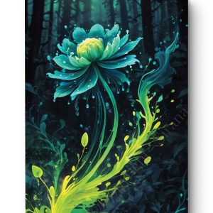 Tableau Fleur Éthérée