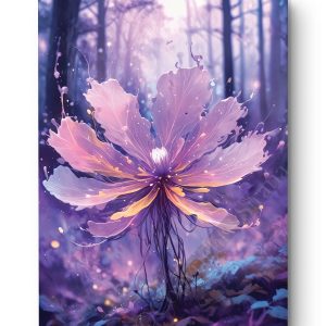 Tableau Fleur Éthérée