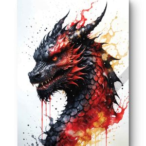 Tableau Dragon de Feu