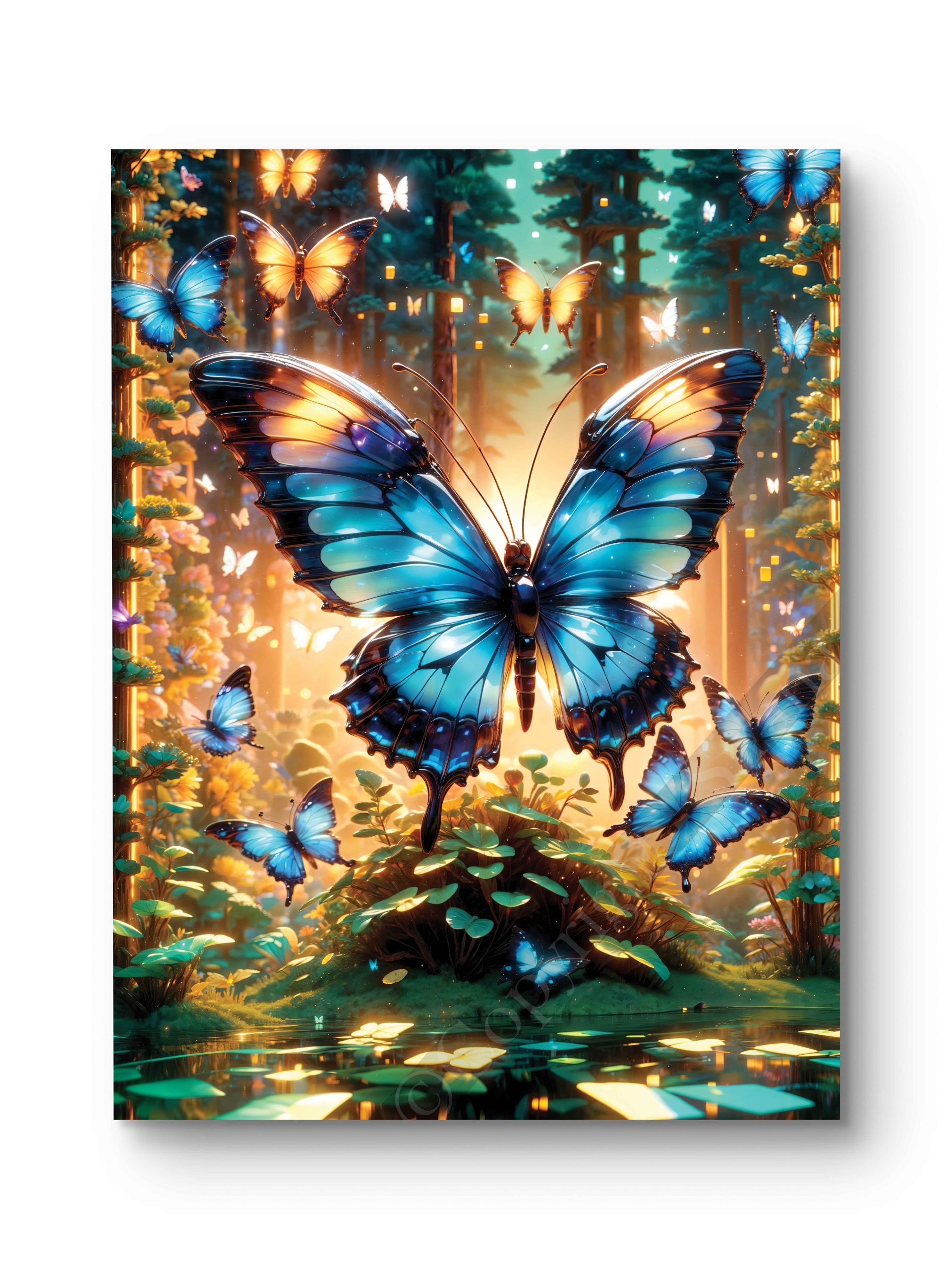 Papillons de lumière