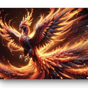 Tableau Phénix de Feu