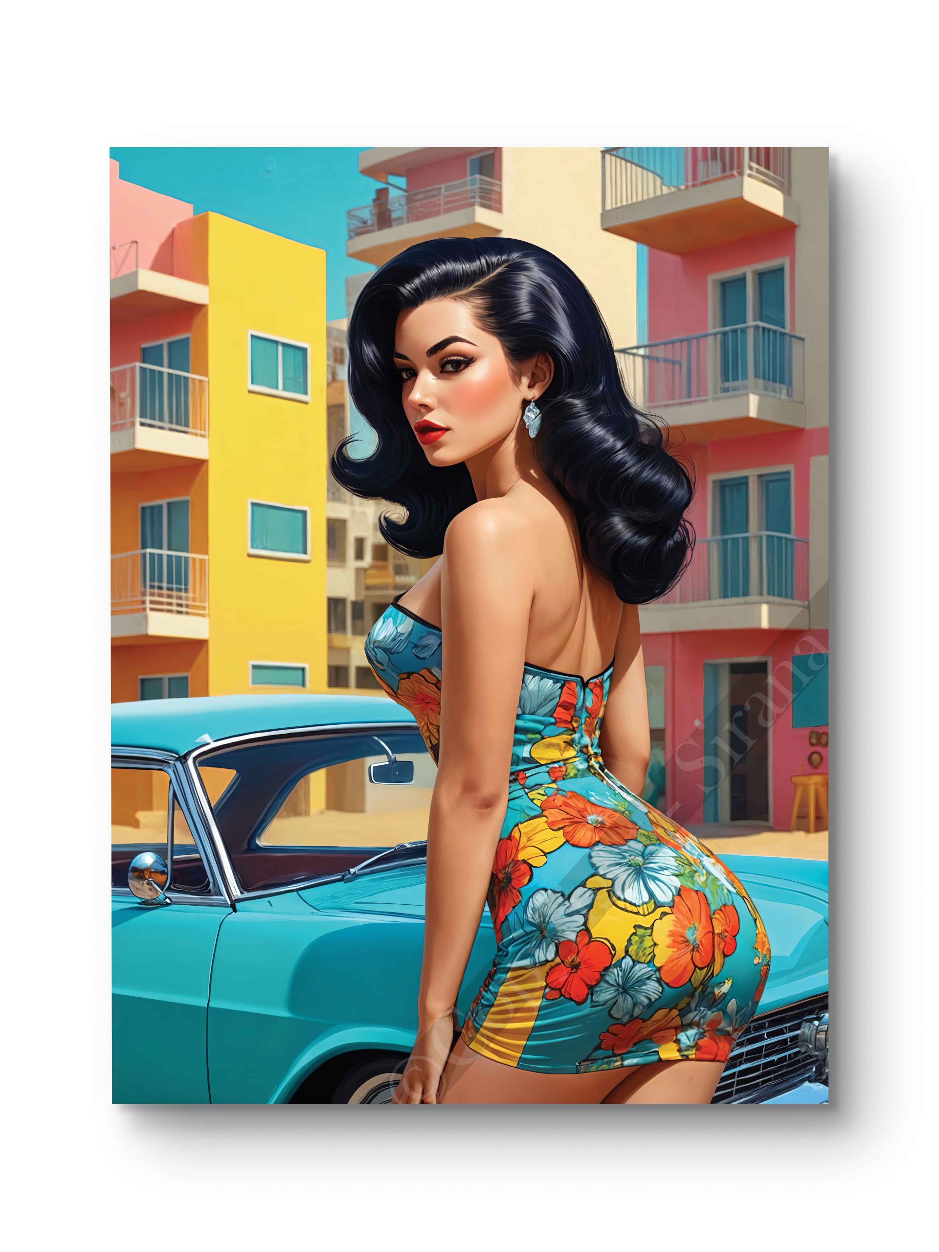Tableau Pin Up - Gloria