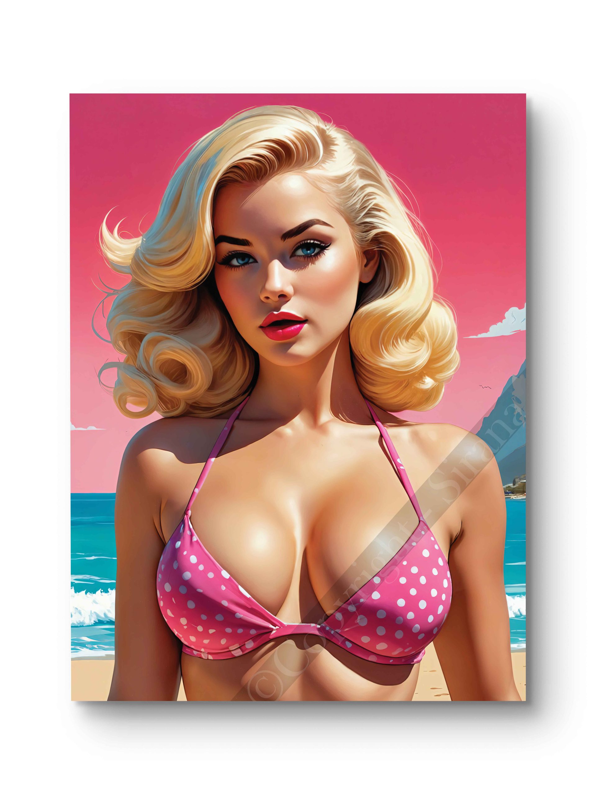 Tableau Pin Up - Marlene