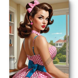 Tableau Pin Up - Lucille