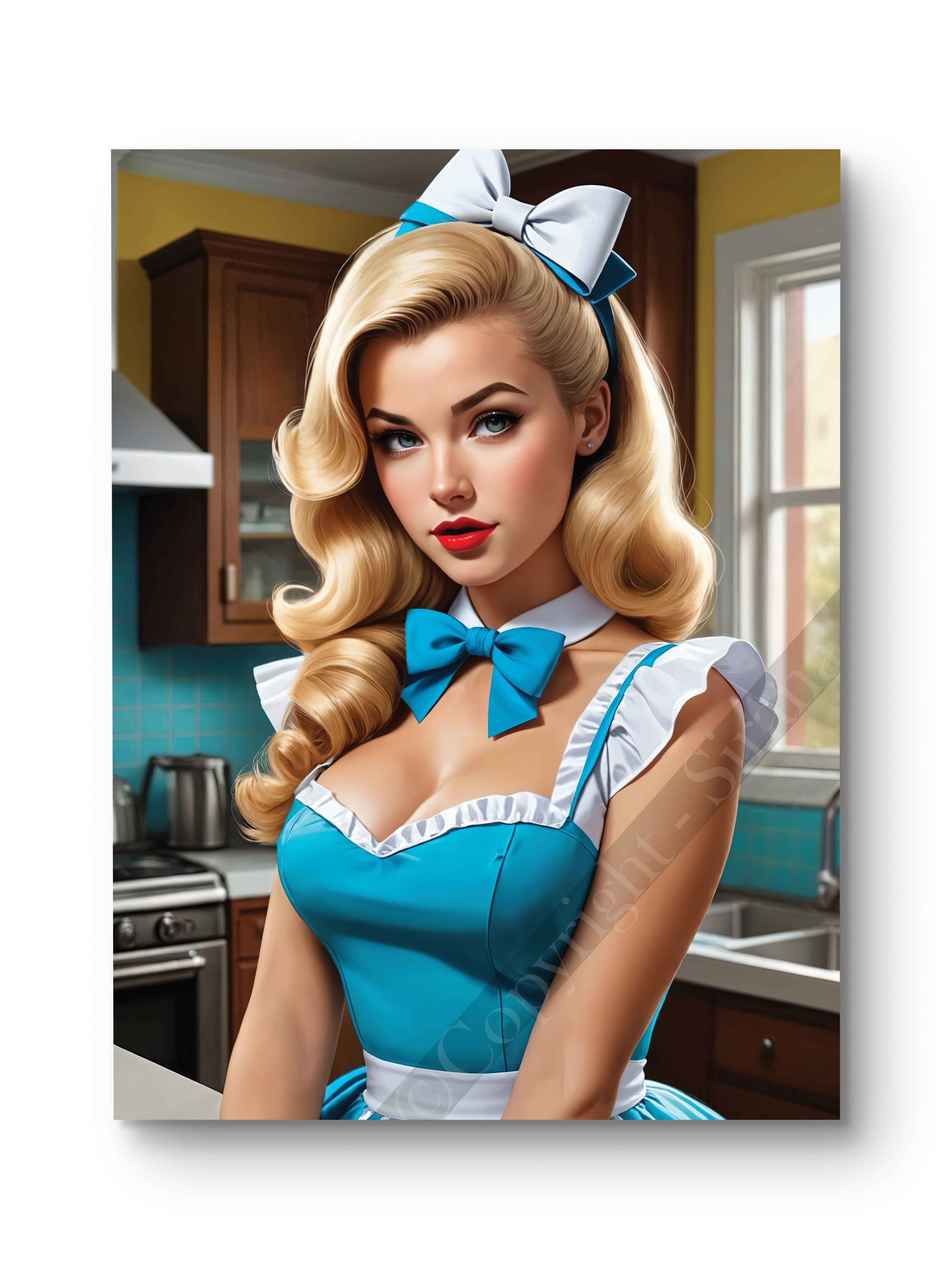 Tableau Pin Up - Connie