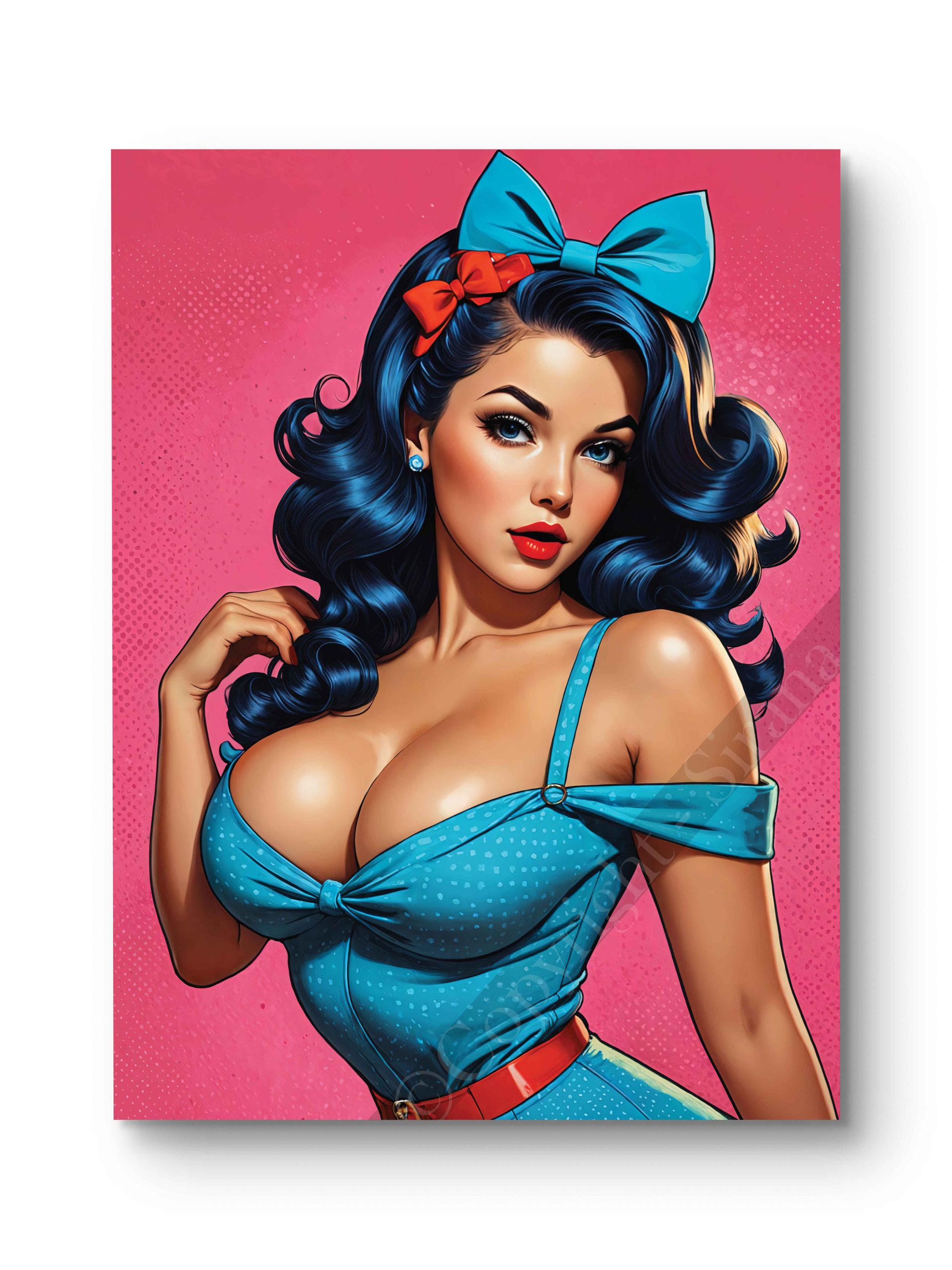 Tableau Pin Up - Dixie