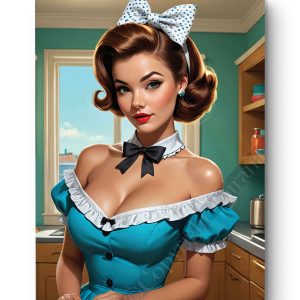 Tableau Pin Up – Estelle