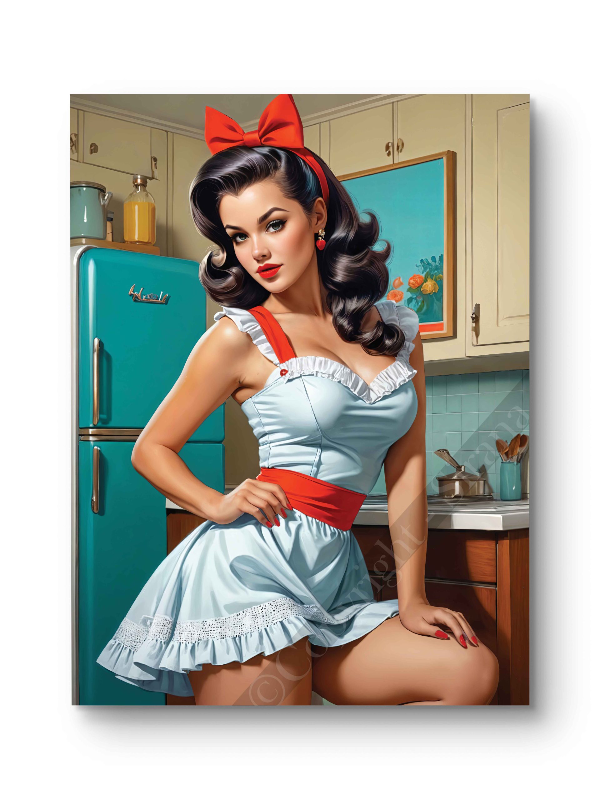 Tableau Pin Up - Thelma