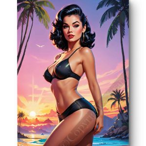 Tableau Pin Up - Brenda
