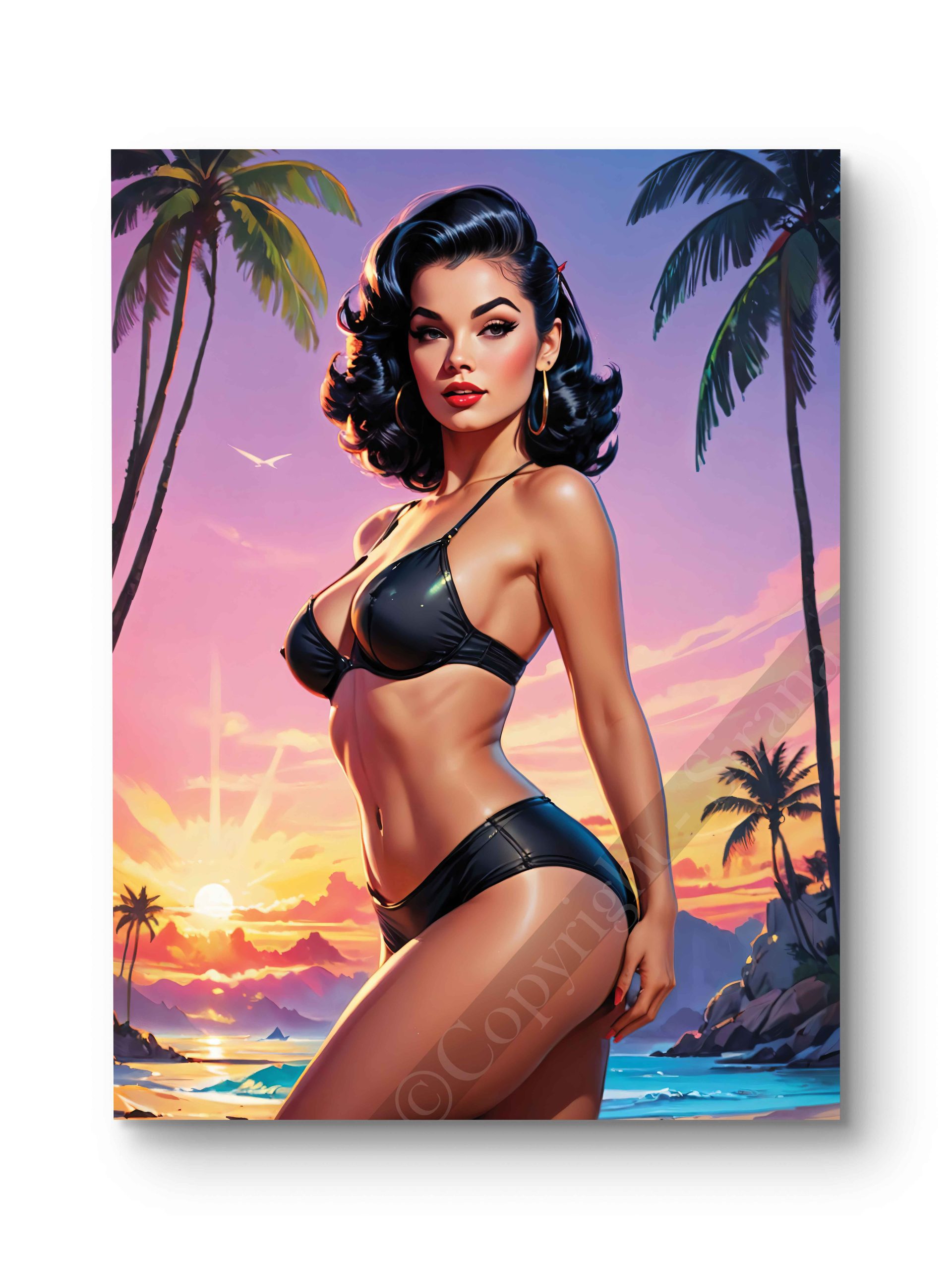 Tableau Pin Up - Brenda