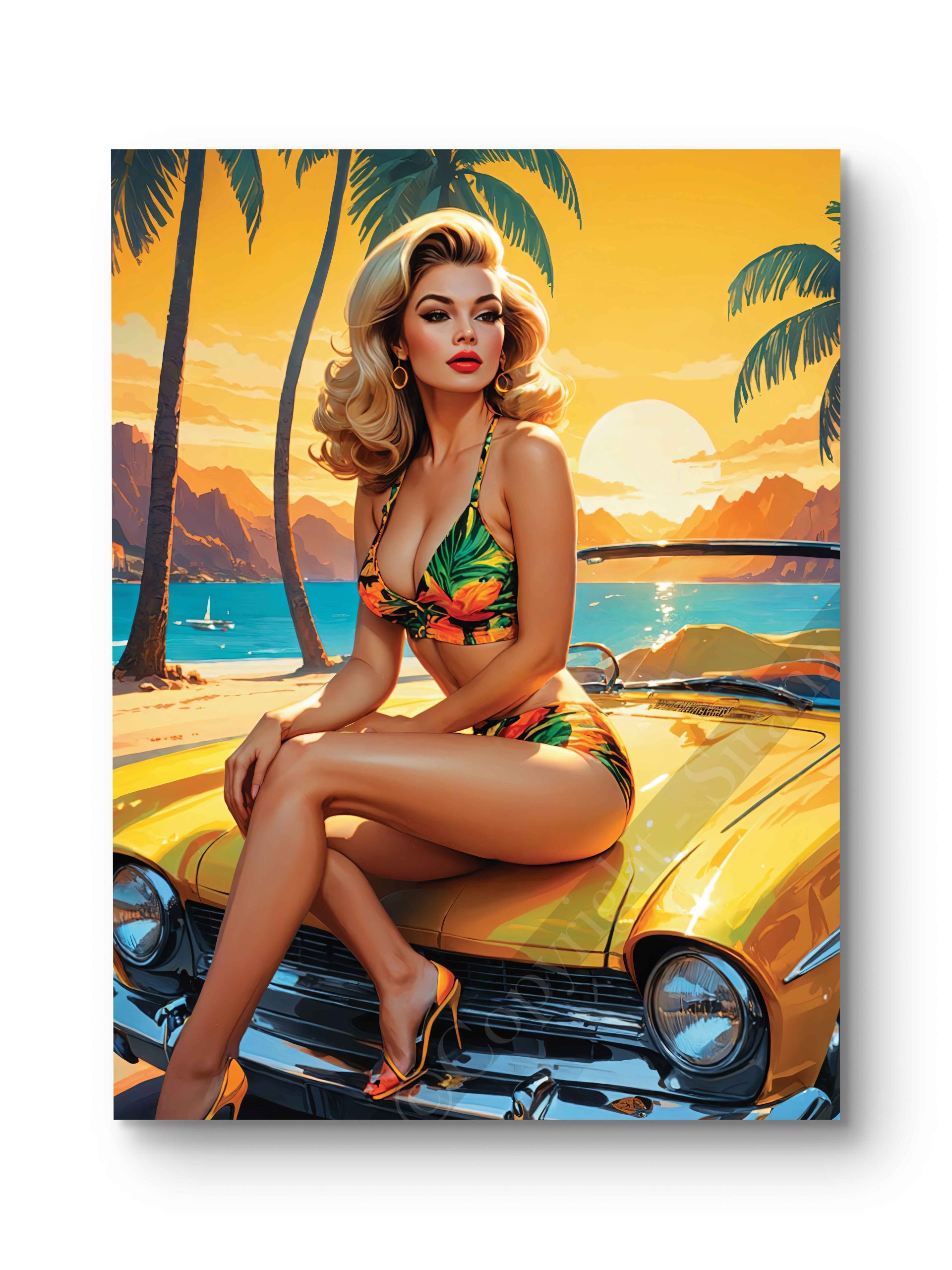 Tableau Pin Up - Mindy
