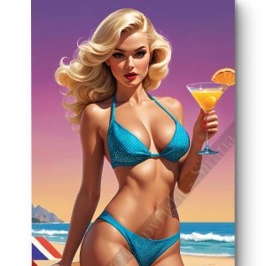 Tableau Pin Up - Tracy