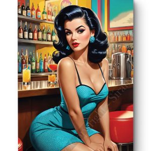 Tableau Pin Up – Nicky