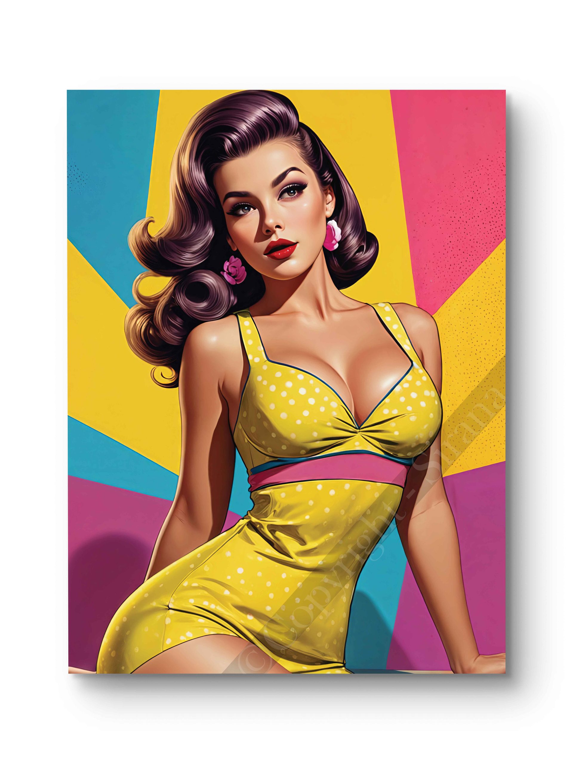 Tableau Pin Up - Heather